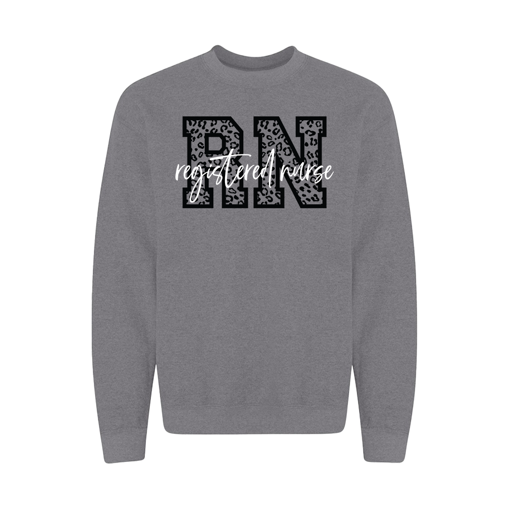 RN Registered Nurse Crewneck Sweatshirt