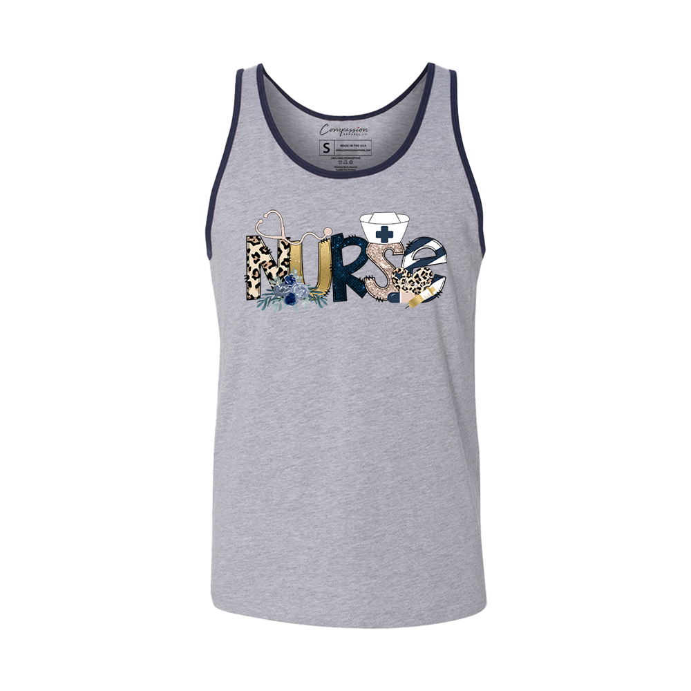 Decorated Nurse Tank Top