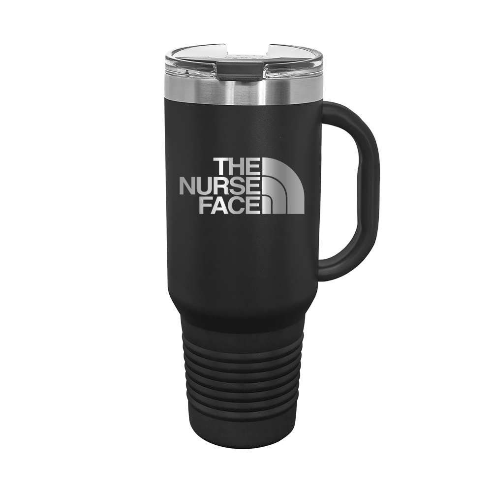 The Nurse Face - 40oz. Travel Tumbler