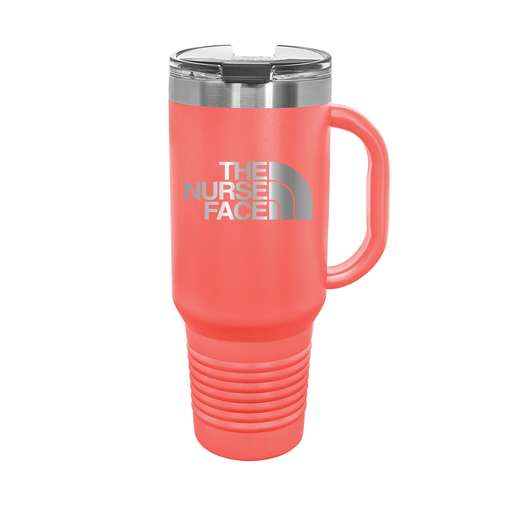 The Nurse Face - 40oz. Travel Tumbler