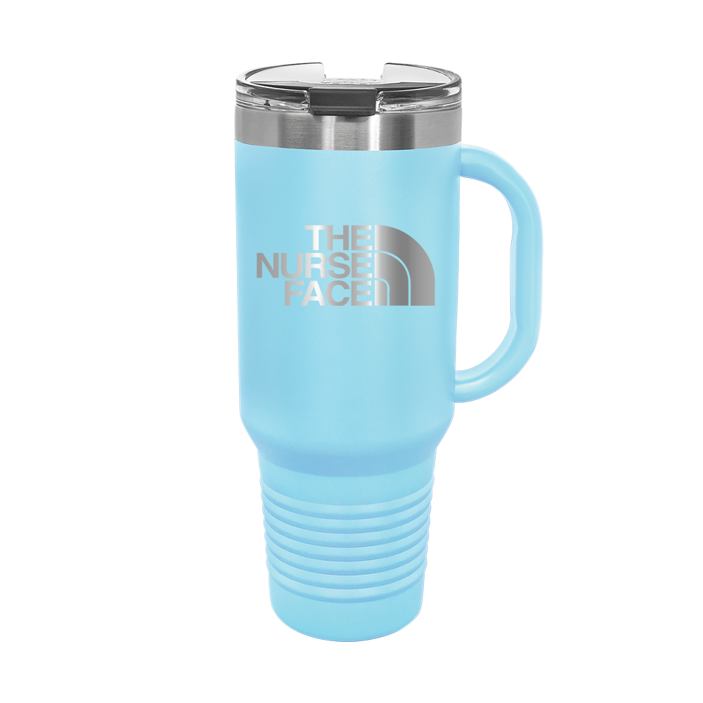 The Nurse Face - 40oz. Travel Tumbler