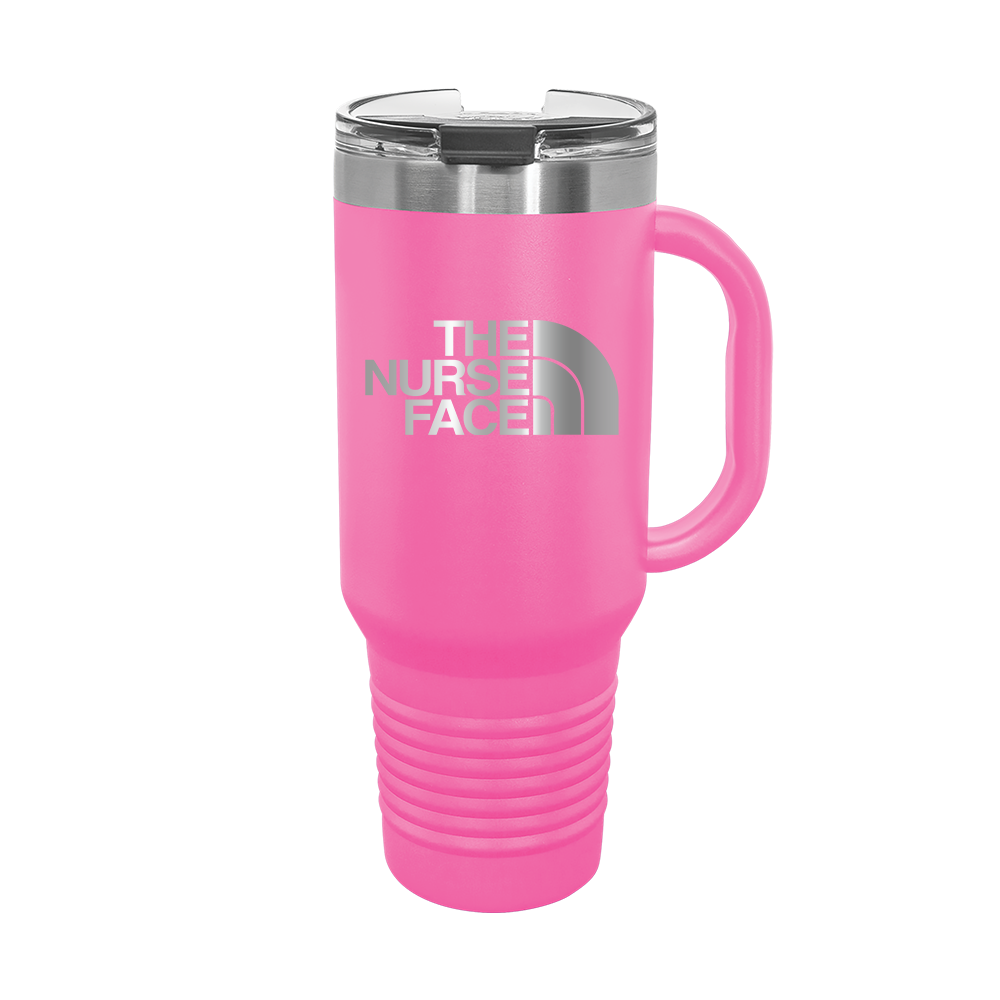 The Nurse Face - 40oz. Travel Tumbler