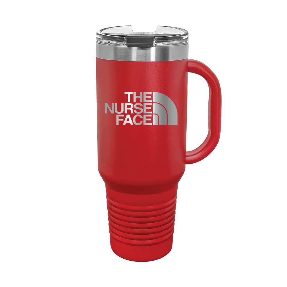 The Nurse Face - 40oz. Travel Tumbler